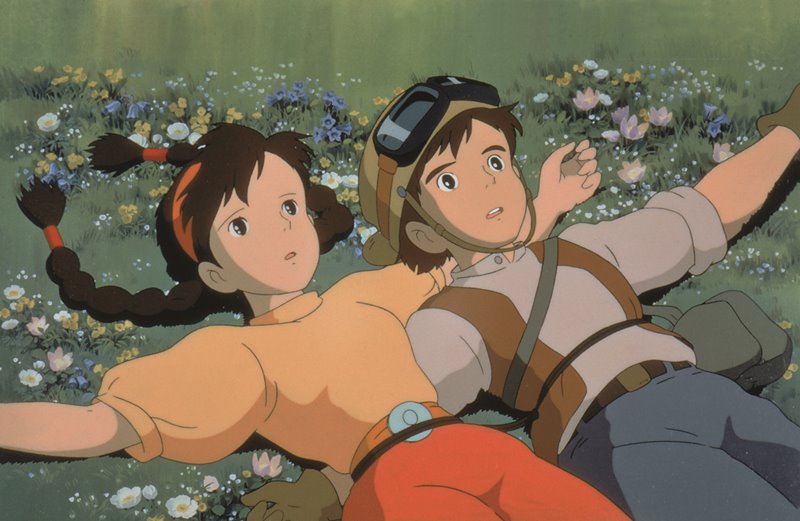 Castle in the Sky (1986) Film Anime Romantis